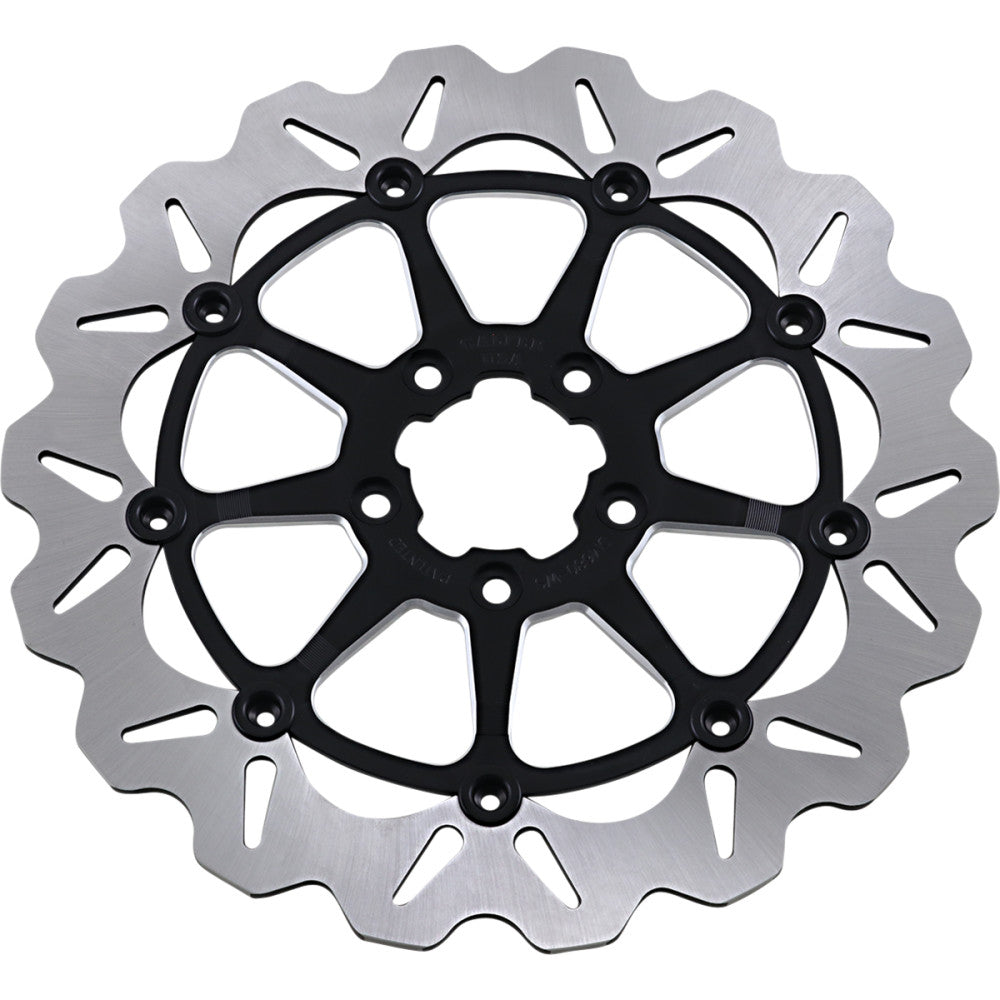 2014-2016 for Harley 883 SuperLow XLL GALFER Wave Rotor Contrast Cut 12.5