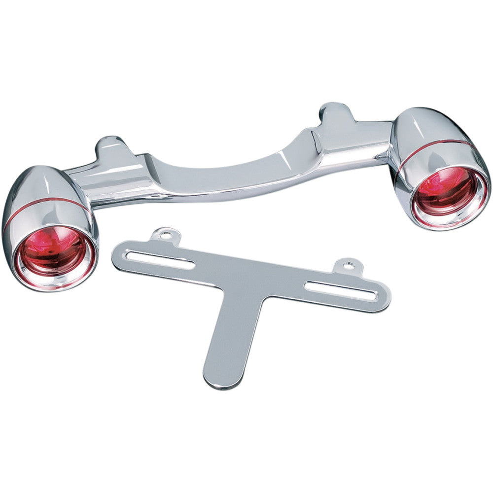2009-2019 for Harley Road King EFI FLHR Bullet Light Rear Turn Signal Bars Chrom