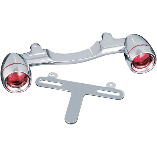 2009-2019 for Harley Road King EFI FLHR Bullet Light Rear Turn Signal Bars Chrom