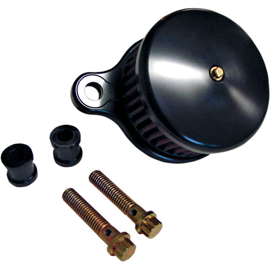 08-17 for Harley Fat Bob FXDF JOKER MACHINE Air Cleaner Black Big Twin/Twin Cam