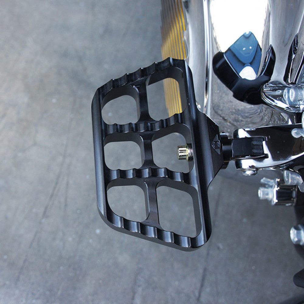 2018-2019 for Harley Softail Slim FLSL Passenger Mini Floorboards Raw Softail